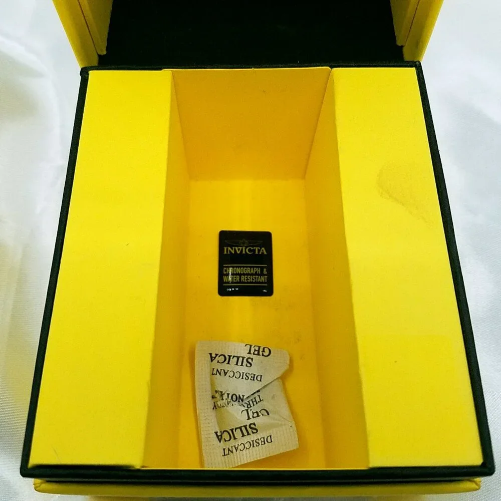 Invicta Bolt 25515 Men’s 52 mm Gold Stainless Steel Watch – New Open Box Quartz